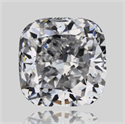 Natural Diamond 0.52 Carats, Cushion with  Cut, D Color, VVS1 Clarity and Certified by GIA