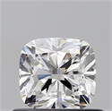 Natural Diamond 0.61 Carats, Cushion with  Cut, E Color, VS1 Clarity and Certified by GIA