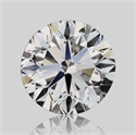 Diamante Natural 0.70 quilates, Redondo , Color E, claridad VVS2 y certificado GIA