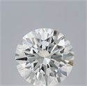 Natural Diamond 0.50 Carats, Round with Excellent Cut, G Color, VVS2 Clarity and Certified by IGI