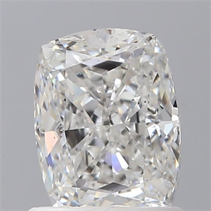 Foto Diamante Natural 1.00 quilates, Del cojín , Color F, claridad SI1 y certificado GIA de