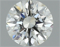 Diamante Natural 0.50 quilates, Redondo , Color H, claridad VS1 y certificado IGI
