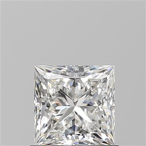 Foto Diamante Natural 1.01 quilates, Princesa , Color G, claridad VVS2 y certificado GIA de