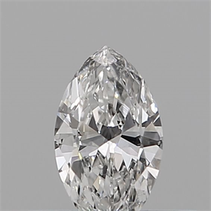 Picture of Natural Diamond 0.18 Carats, Marquise with  Cut, E Color, SI1 Clarity and Certified by GIA