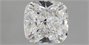 Natural Diamond 0.70 Carats, Cushion with  Cut, F Color, VVS1 Clarity and Certified by GIA