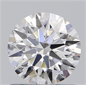 Del inventario de diamantes de laboratorio, 0.72 quilates, Redondo , Color D, claridad IF y certificado IGI