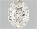 Natural Diamond 1.02 Carats, Oval with  Cut, K Color, SI2 Clarity and Certified by GIA