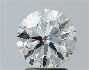 Foto Diamante Natural 2.00 quilates, Redondo , Color H, claridad SI2 y certificado IGI de