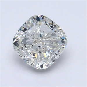Picture of Natural Diamond 1.11 Carats, Cushion with  Cut, I Color, I1 Clarity and Certified by GIA