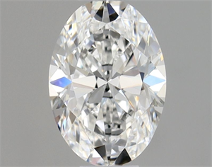 Picture of Natural Diamond 0.46 Carats, Oval with  Cut, E Color, VS2 Clarity and Certified by GIA