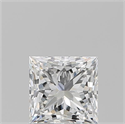 Natural Diamond 1.01 Carats, Princess with  Cut, F Color, VS1 Clarity and Certified by GIA