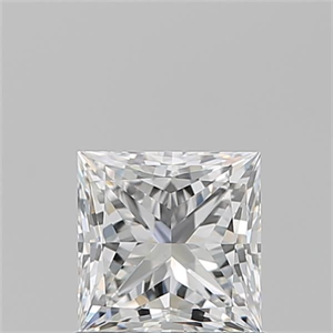 Picture of Natural Diamond 1.01 Carats, Princess with  Cut, F Color, VS1 Clarity and Certified by GIA