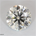 Del inventario de diamantes de laboratorio, 1.53 quilates, Redondo , Color I, claridad VVS2 y certificado IGI