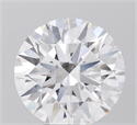 Lab Grown Diamond 5.07 Carats, Round with Ideal Cut, E Color, VVS2 Clarity and Certified by IGI