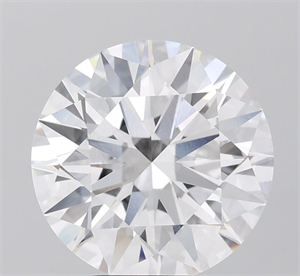 Picture of Lab Grown Diamond 5.07 Carats, Round with Ideal Cut, E Color, VVS2 Clarity and Certified by IGI
