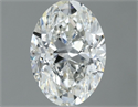 Diamante Natural 0.50 quilates, Ovalado , Color H, claridad VS2 y certificado GIA
