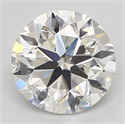 Natural Diamond 0.90 Carats, Round with Very Good Cut, J Color, SI1 Clarity and Certified by GIA