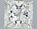 Diamante Natural 3.03 quilates, Princesa , Color J, claridad VVS1 y certificado IGI