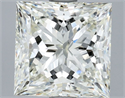 Natural Diamond 3.03 Carats, Princess with  Cut, J Color, VVS1 Clarity and Certified by IGI