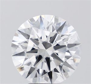 Picture of Lab Grown Diamond 5.05 Carats, Round with Ideal Cut, F Color, VVS1 Clarity and Certified by IGI