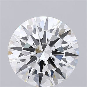 Picture of Lab Grown Diamond 5.05 Carats, Round with Excellent Cut, F Color, VS1 Clarity and Certified by GIA