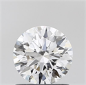 Lab Grown Diamond 0.81 Carats, Round with Ideal Cut, D Color, VS1 Clarity and Certified by IGI