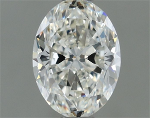 Picture of Natural Diamond 0.60 Carats, Oval with  Cut, H Color, VVS1 Clarity and Certified by IGI