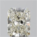 Natural Diamond 1.20 Carats, Radiant with  Cut, K Color, VS1 Clarity and Certified by GIA