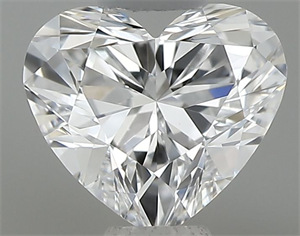 Foto Diamante Natural 0.38 quilates, Corazón , Color D, claridad VVS2 y certificado GIA de