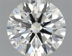 Picture of Natural Diamond 0.70 Carats, Round with Excellent Cut, I Color, SI1 Clarity and Certified by IGI