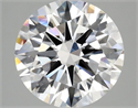 Del inventario de diamantes de laboratorio, 3.01 quilates, Redondo , Color F, claridad VVS2 y certificado IGI