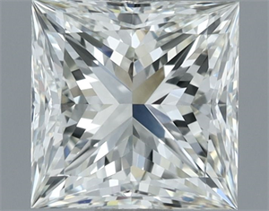 Foto Diamante Natural 1.51 quilates, Princesa , Color I, claridad VVS1 y certificado IGI de