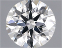 Diamante Natural 0.50 quilates, Redondo , Color E, claridad VS2 y certificado GIA