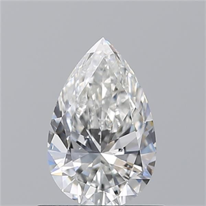 Picture of Natural Diamond 0.70 Carats, Pear with  Cut, F Color, VS2 Clarity and Certified by GIA