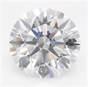 Del inventario de diamantes de laboratorio, 3.46 quilates, Redondo , Color E, claridad IF y certificado IGI
