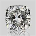 Natural Diamond 0.60 Carats, Cushion with  Cut, H Color, VVS1 Clarity and Certified by GIA
