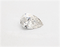 Diamante Natural 1.01 quilates, De pera , Color J, claridad SI1 y certificado GIA