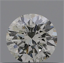 Diamante Natural 0.70 quilates, Redondo , Color J, claridad VVS1 y certificado GIA