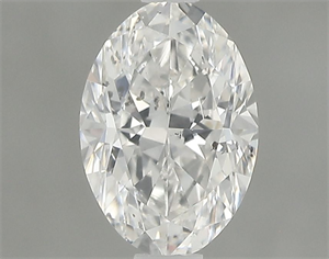 Picture of Natural Diamond 0.61 Carats, Oval with  Cut, G Color, I1 Clarity and Certified by GIA