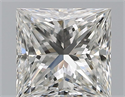 Natural Diamond 1.20 Carats, Princess with  Cut, G Color, VS1 Clarity and Certified by GIA