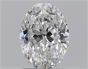 Natural Diamond 1.00 Carats, Oval with  Cut, E Color, VS1 Clarity and Certified by GIA