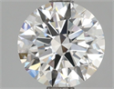 Del inventario de diamantes de laboratorio, 2.10 quilates, Redondo , Color E, claridad VVS2 y certificado IGI