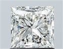 Natural Diamond 1.21 Carats, Princess with  Cut, H Color, VS2 Clarity and Certified by IGI