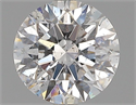 Natural Diamond 1.02 Carats, Round with Excellent Cut, D Color, SI2 Clarity and Certified by GIA