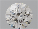 Natural Diamond 0.70 Carats, Round with Excellent Cut, F Color, VS1 Clarity and Certified by GIA