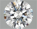 Del inventario de diamantes de laboratorio, 2.11 quilates, Redondo , Color D, claridad VVS2 y certificado IGI
