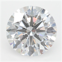 Lab Grown Diamond 3.04 Carats, Round with Excellent Cut, D Color, VVS2 Clarity and Certified by GIA