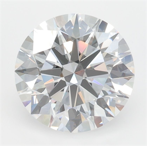 Picture of Lab Grown Diamond 3.04 Carats, Round with Excellent Cut, D Color, VVS2 Clarity and Certified by GIA