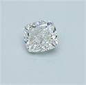 Natural Diamond 0.40 Carats, Cushion with  Cut, H Color, VVS2 Clarity and Certified by GIA