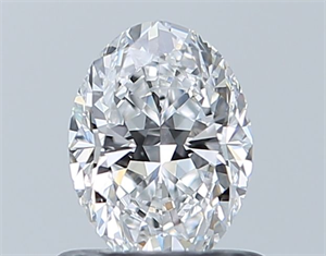 Picture of Natural Diamond 0.70 Carats, Oval with  Cut, D Color, VVS2 Clarity and Certified by GIA
